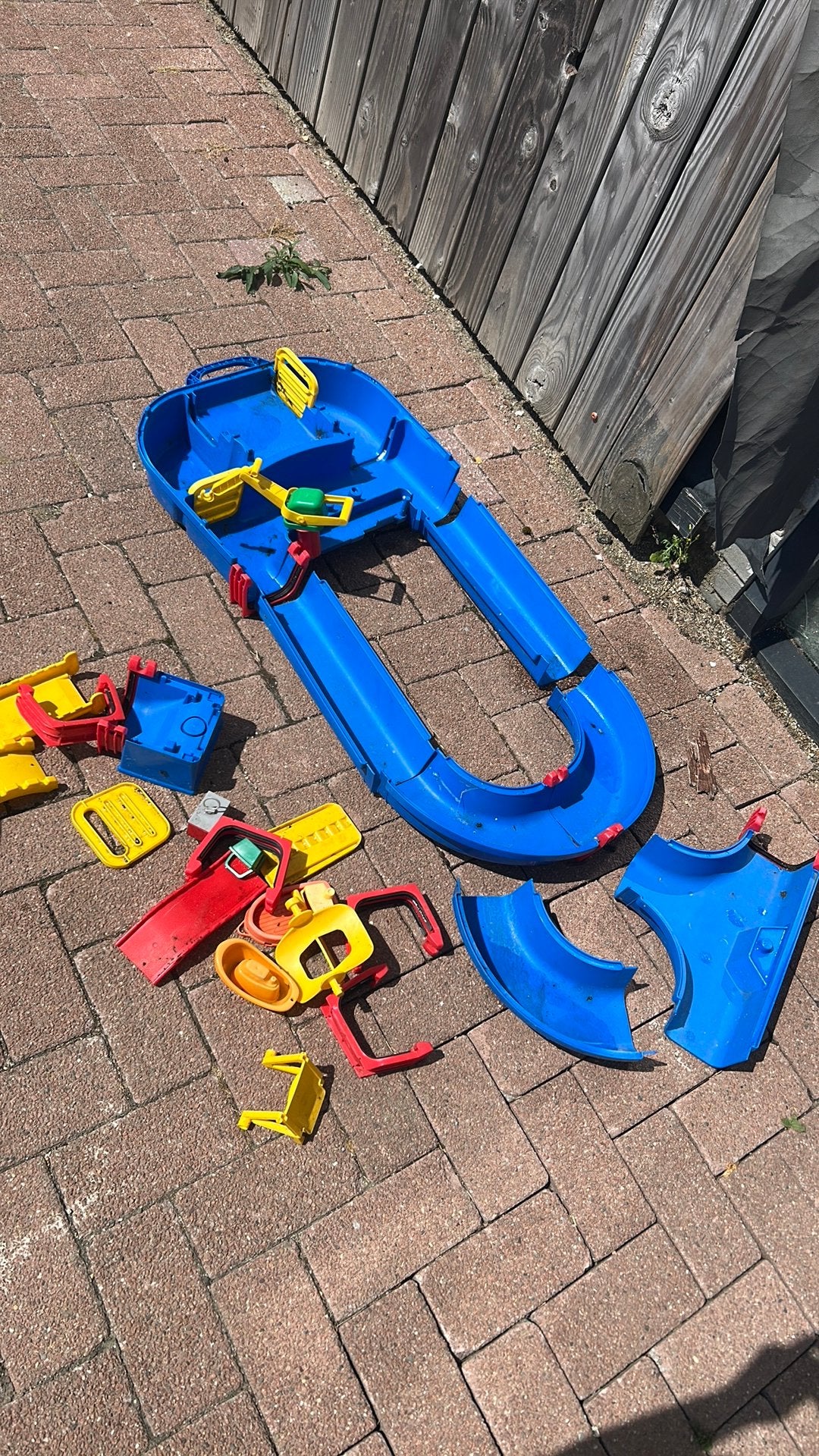 Aquaplay waterbaan, Ophalen, Gebruikt