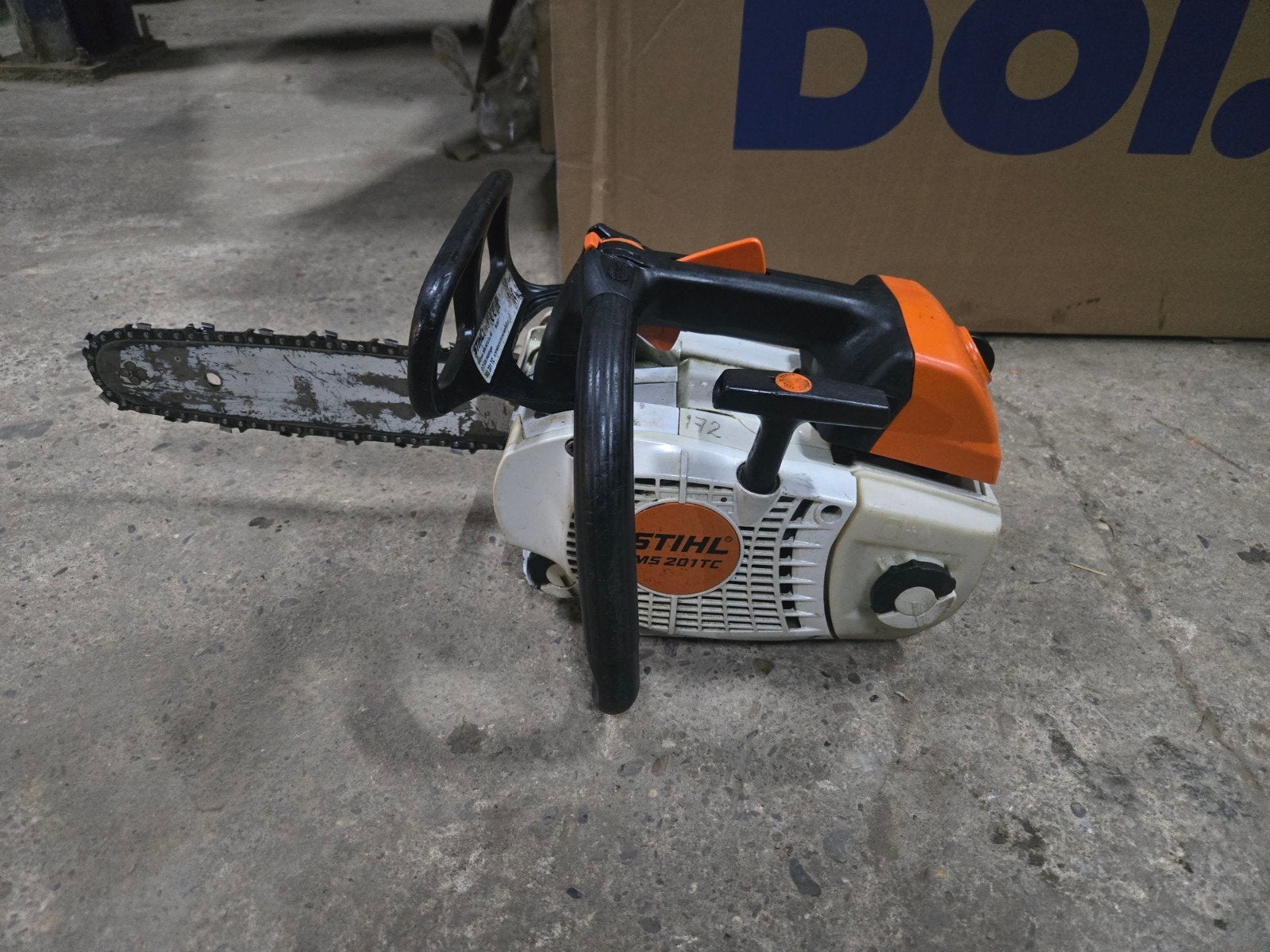 Stihl MS201 T Tophandle kettingzaag | M-Tronic | 30cm MS201T, Info@stihl.nl, Stihl, Gebruikt, Stihl MS 201 T tophandle kettingzaag