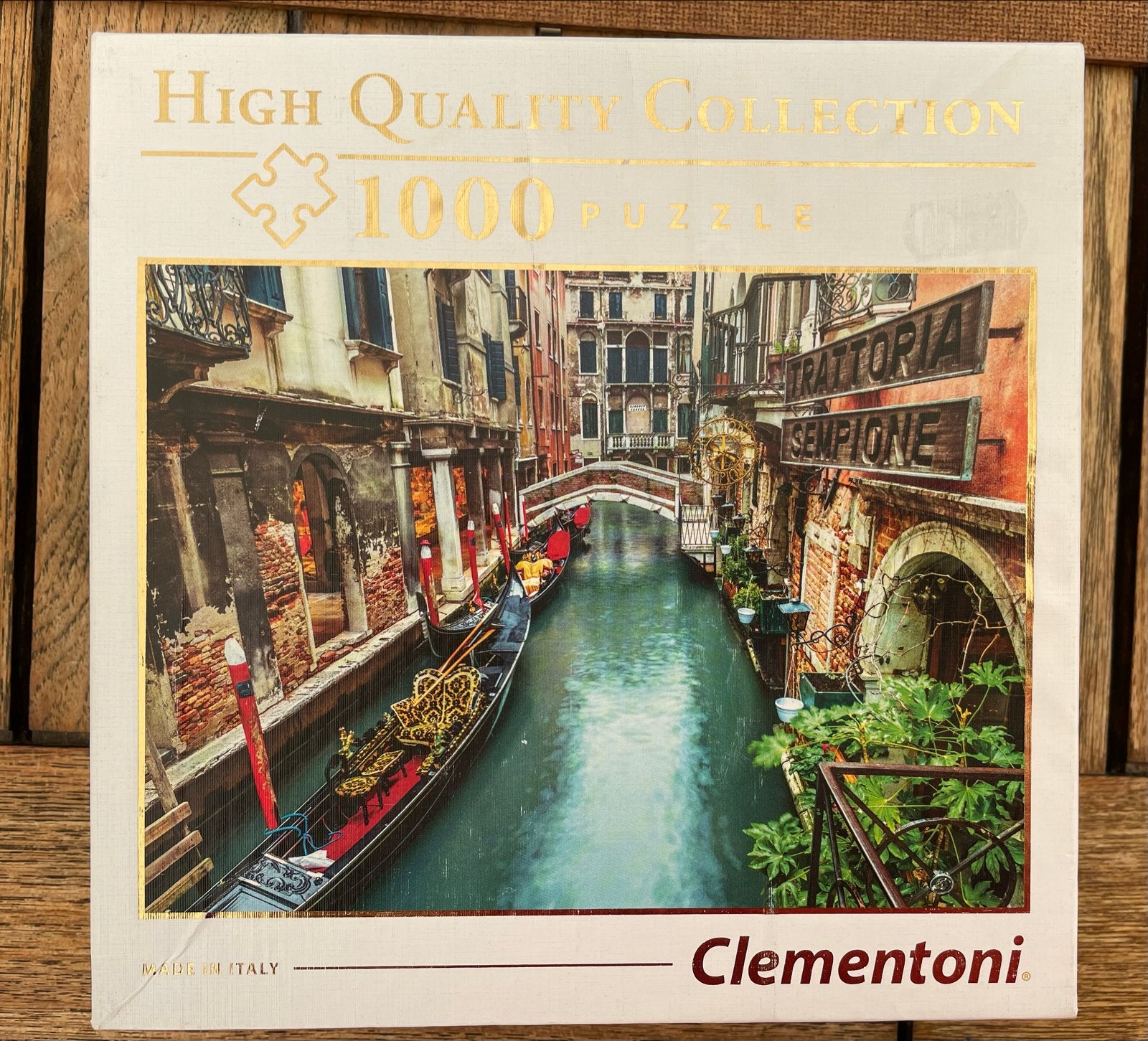 Legpuzzel Venetië Kanaal 1000 stukjes, Ophalen of Verzenden, 500 t/m 1500 stukjes, Zo goed als nieuw