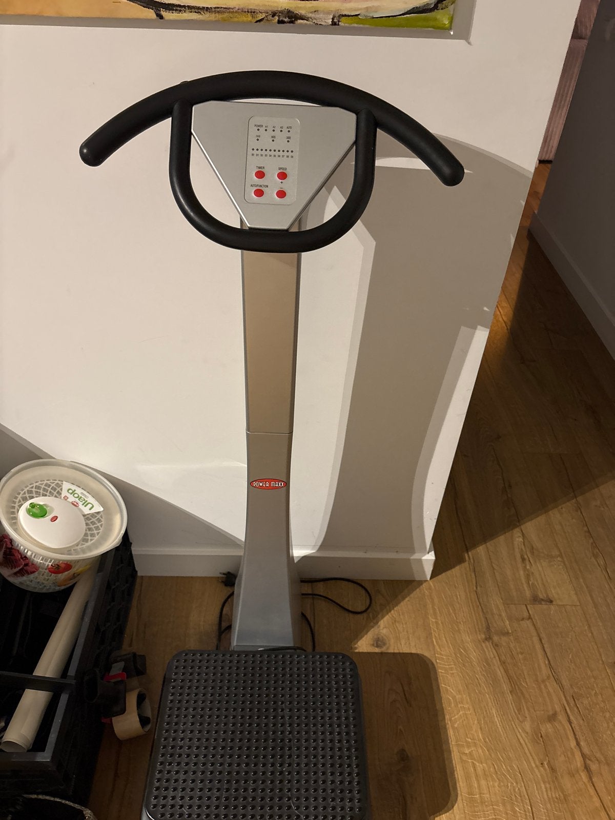 Power Max Trilplaat - Fitnesstraining Thuis, Ophalen, Gebruikt, Armen, Trilplaat