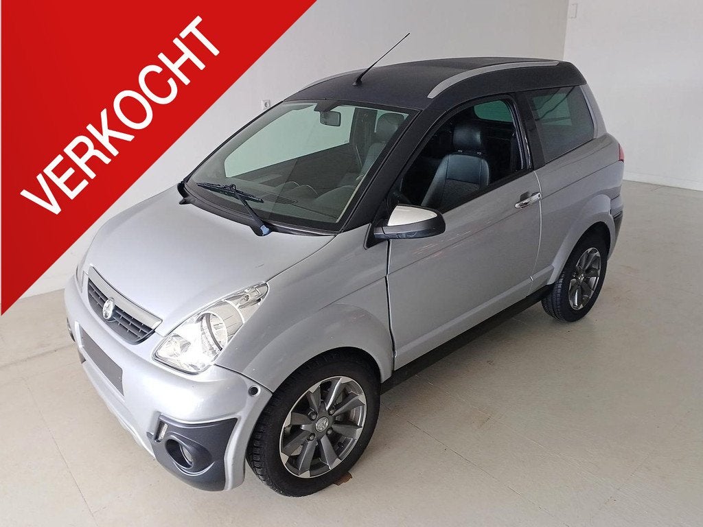 Aixam Coupe Crossline, Auto's, Aixam, Bedrijf, Te koop, Diesel, Automaat, Geïmporteerd, Zilver of Grijs, Stof, Achterwielaandrijving