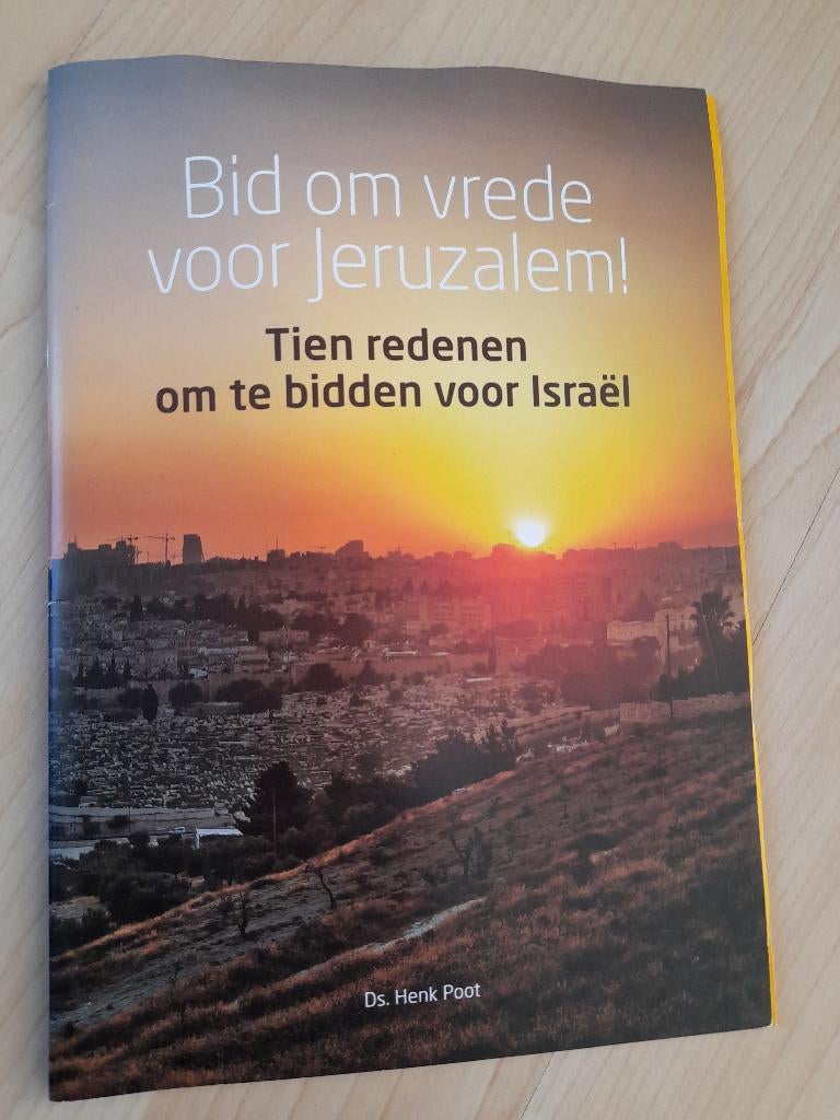 BID OM DE VREDE VOOR JERUZALEM! door Ds Henk Poot Tien, Boeken, Ophalen of Verzenden, Gelezen