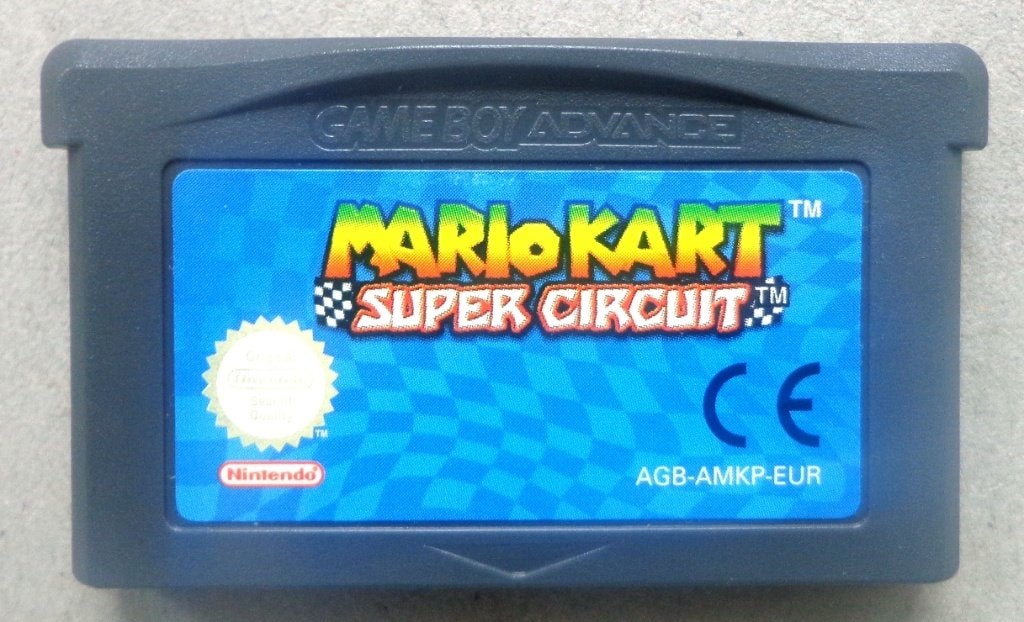 Mario Kart Super Circuit voor de Gameboy Advance, Spelcomputers en Games, Gebruikt, 1 speler, Racen en Vliegen, Ophalen of Verzenden