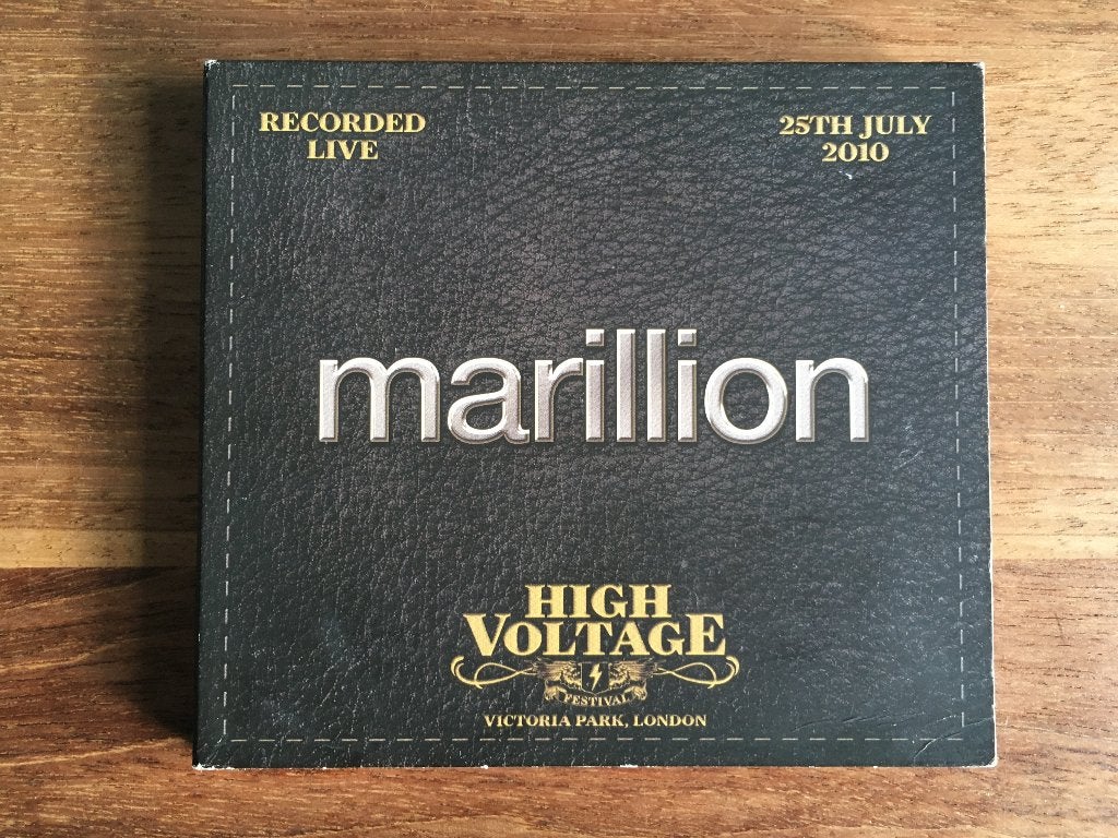 2Cd Marillion High Voltage Festival Live 2010 Tracklist, Digipak, Ophalen of Verzenden, Live-album, Progressive Rock