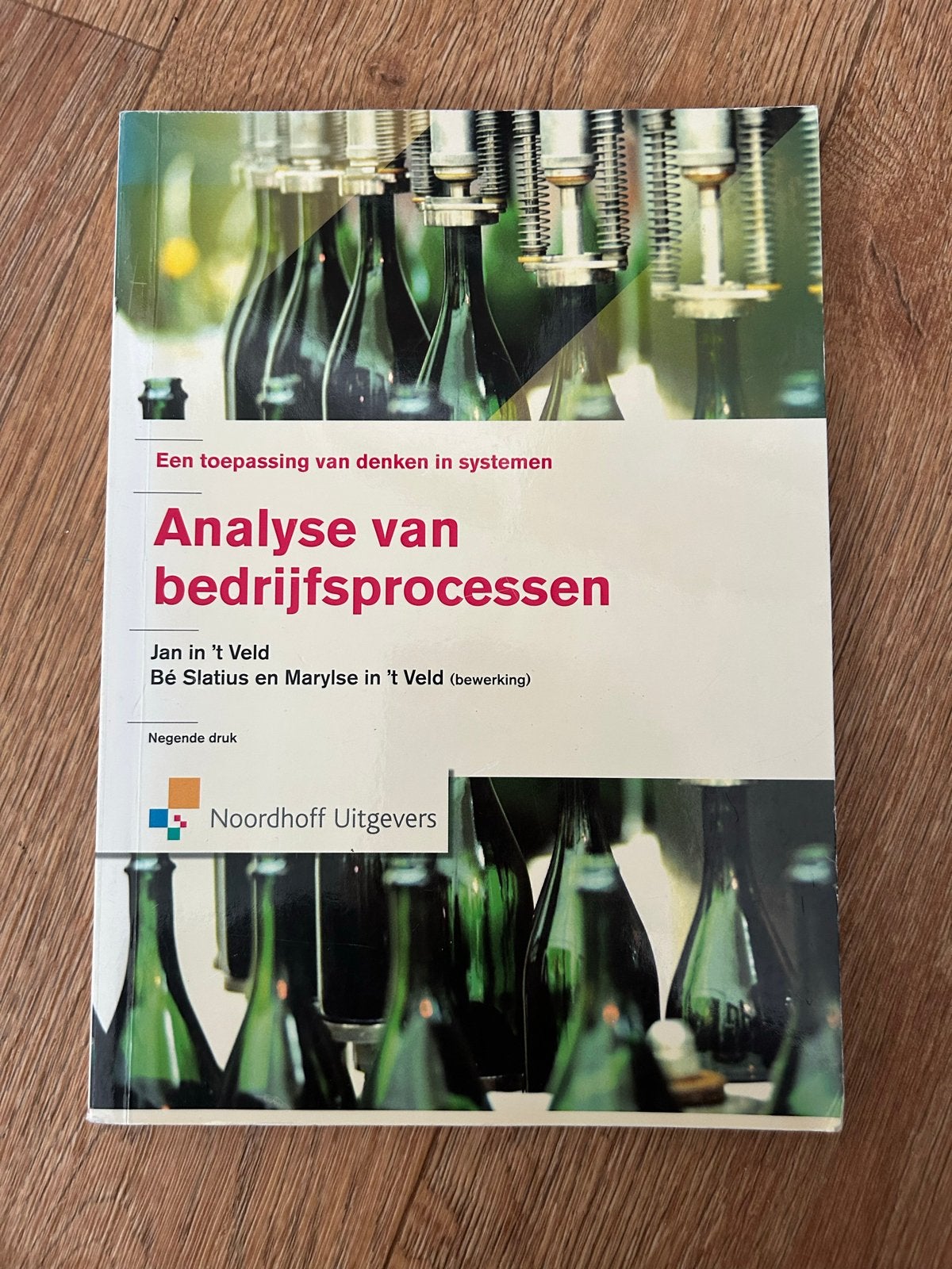 Analyse van bedrijfsprocessen - Jan in 't Veld, Ophalen of Verzenden, Zo goed als nieuw