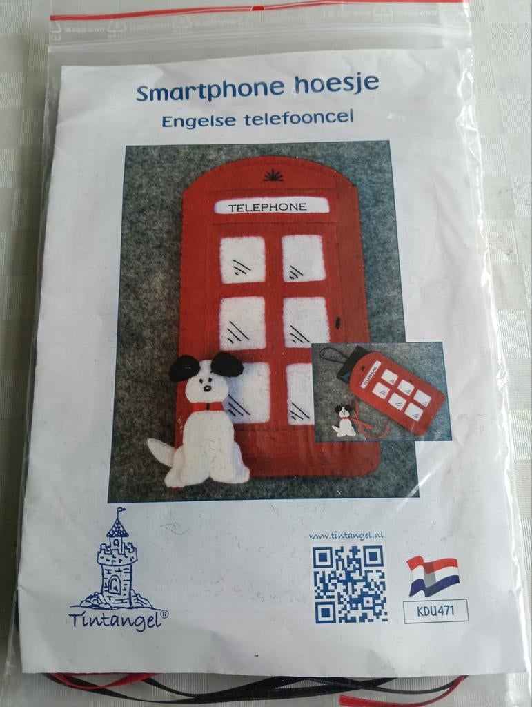 Telefoonhoesje maken van vilt, Ophalen of Verzenden, Nieuw