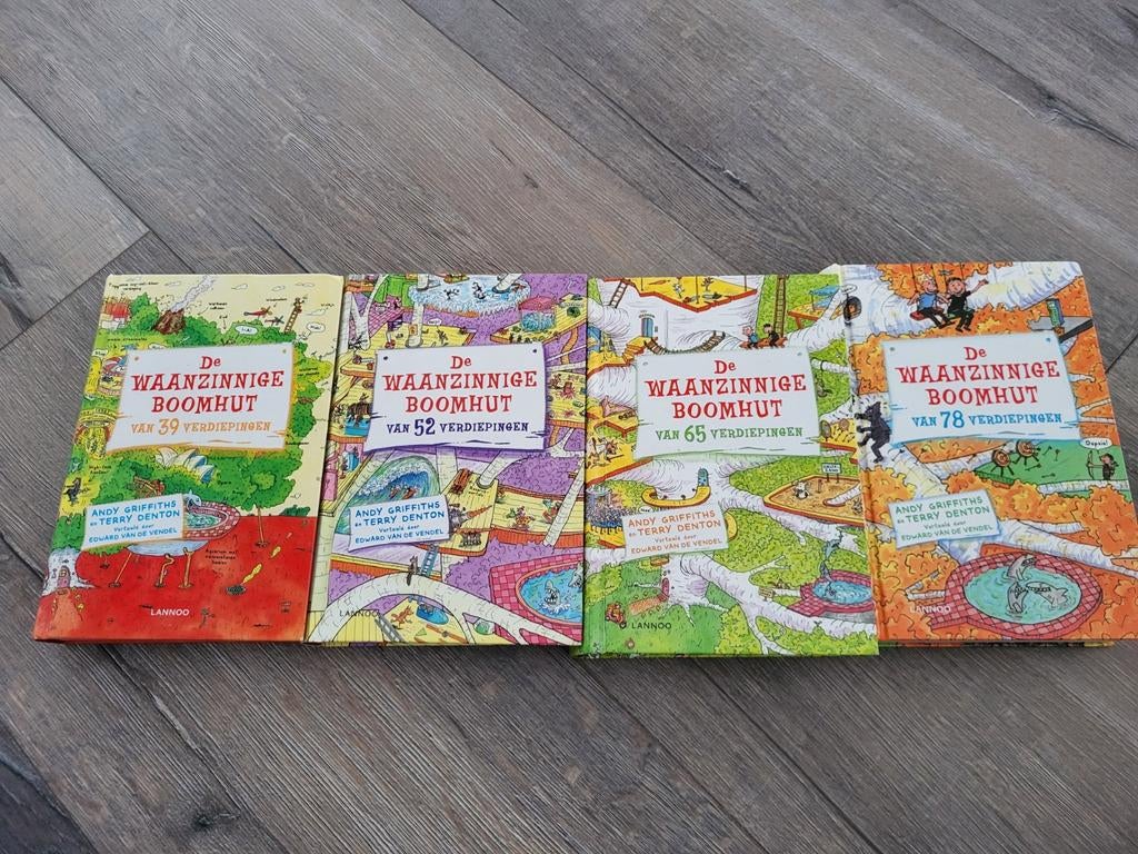 4x De Waanzinnige Boomhut, Boeken, Ophalen of Verzenden, Gelezen