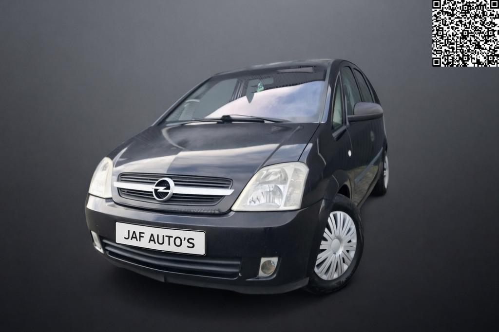 Opel Meriva 1.8-16V Airco Cruise trekhaak nw apk, 125 pk, 4 cilinders, 1796 cc, Zwart