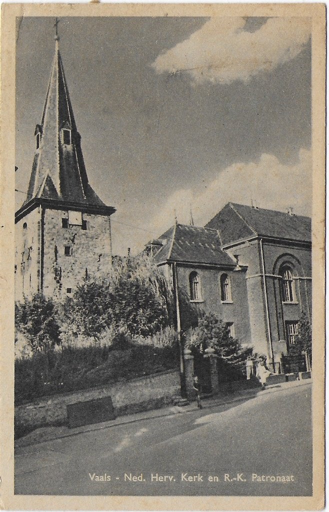 Vaals oude ongelopen ansichtkaart RK Patronaat - B4983, Ophalen of Verzenden, 1920 tot 1940, Ongelopen, Limburg