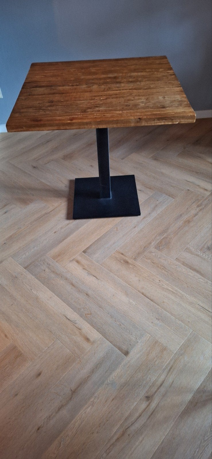 eettalel Pronto Romaro 15772 Eettafel 85x85 Teak Mix Rough, 50 tot 100 cm, Nieuw, Vier personen, Vierkant