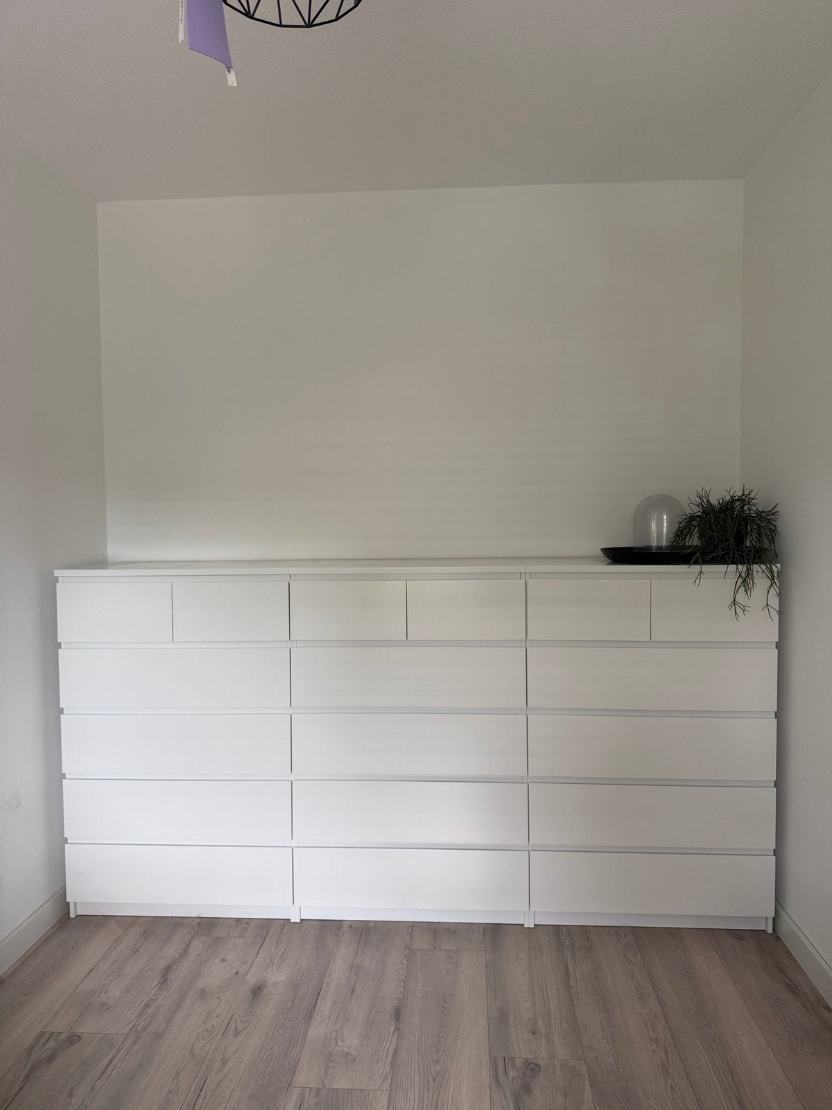 Ikea malm witte ladekast met 6 laden - Zo goed als nieuw, Ophalen, Overige materialen, 5 laden of meer, 100 tot 150 cm