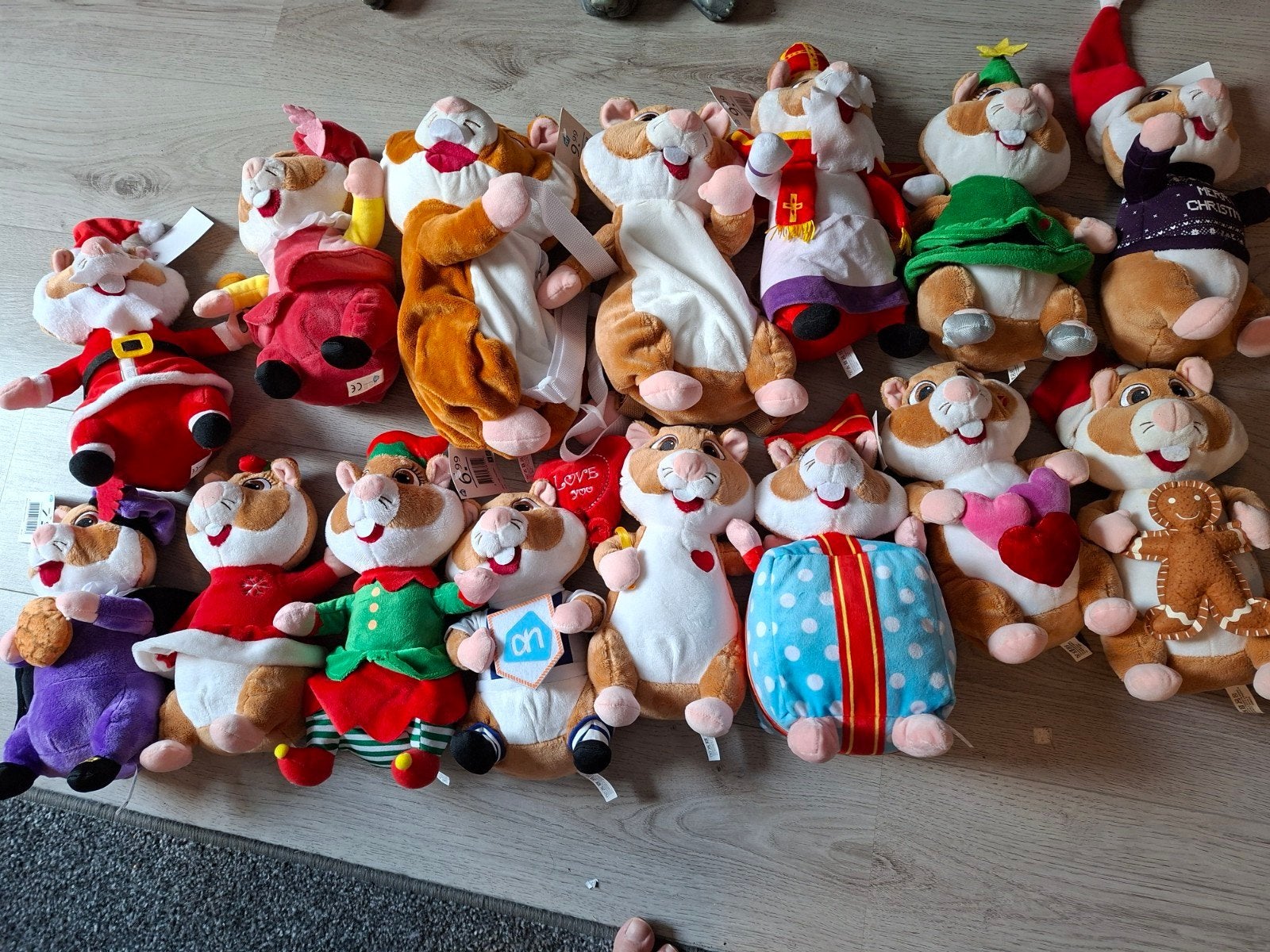 ah hamsters 13 stuks en 2 rugzakken, Verzamelen, Albert Heijn, Ophalen of Verzenden