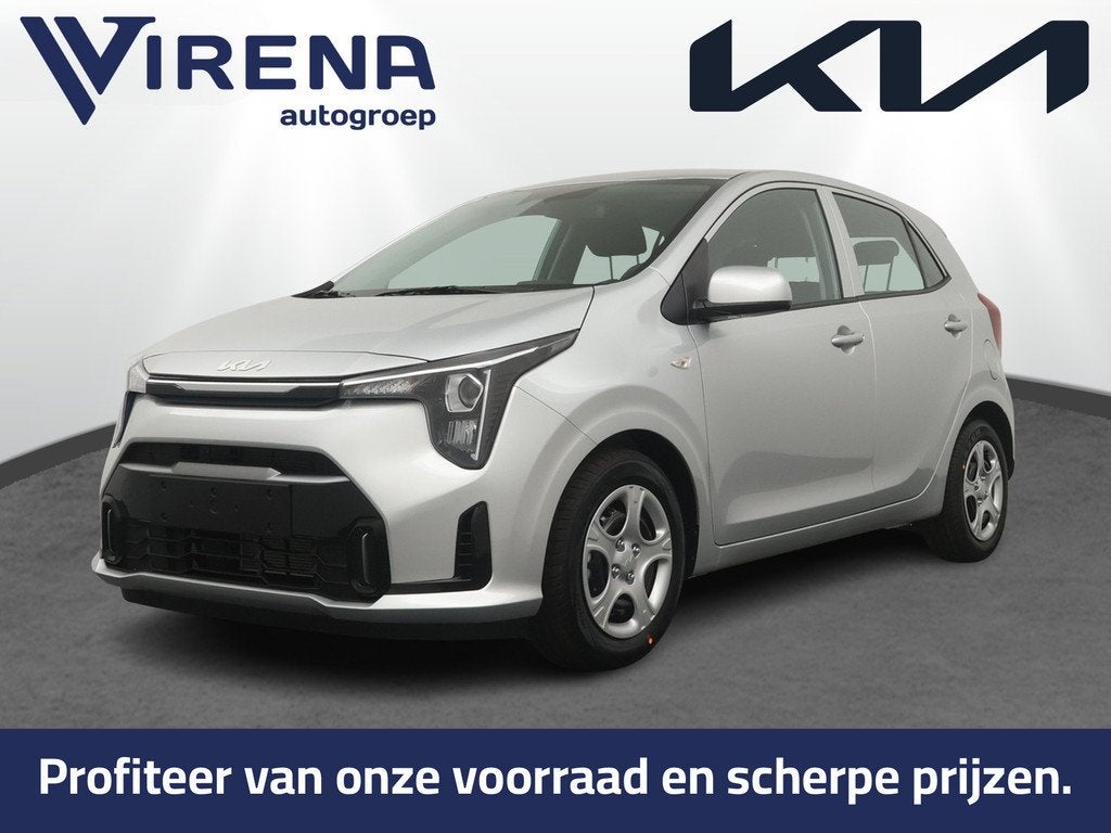Kia Picanto 1.0 GDi DynamicLine Automaat - Navigatie - Apple, Auto's, Kia, Te koop, Picanto, ABS, Achteruitrijcamera, Adaptive Cruise Control
