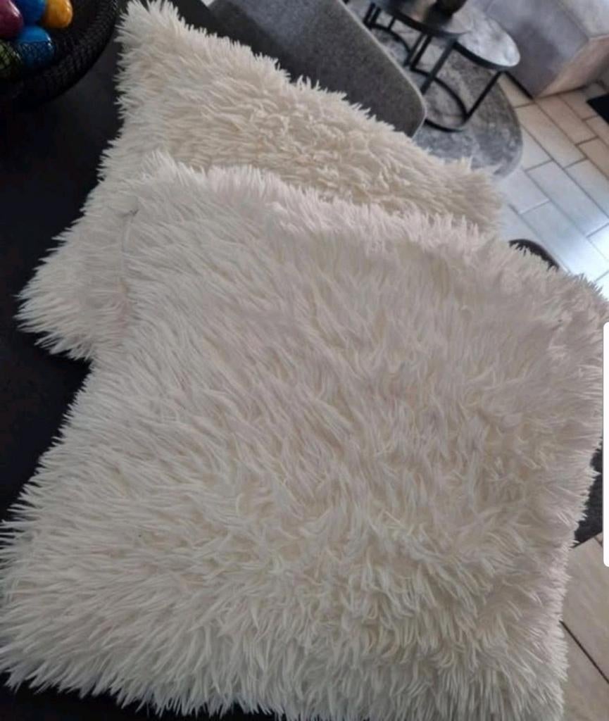 2 warmte kussens villa voilance fluffy zgan, Ophalen of Verzenden, Zo goed als nieuw