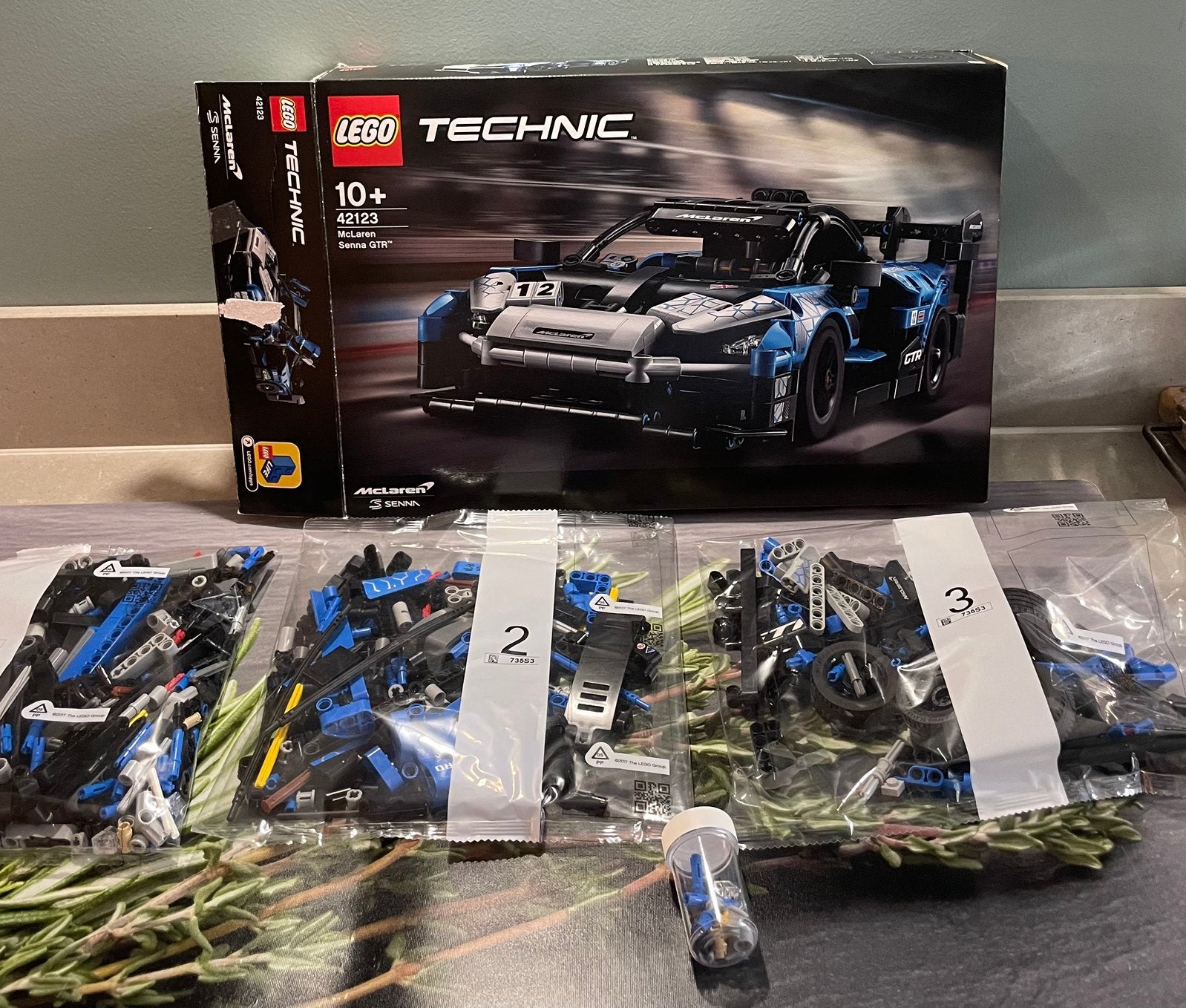 Technic LEGO McLaren Senna GTR, Ophalen of Verzenden, Zo goed als nieuw