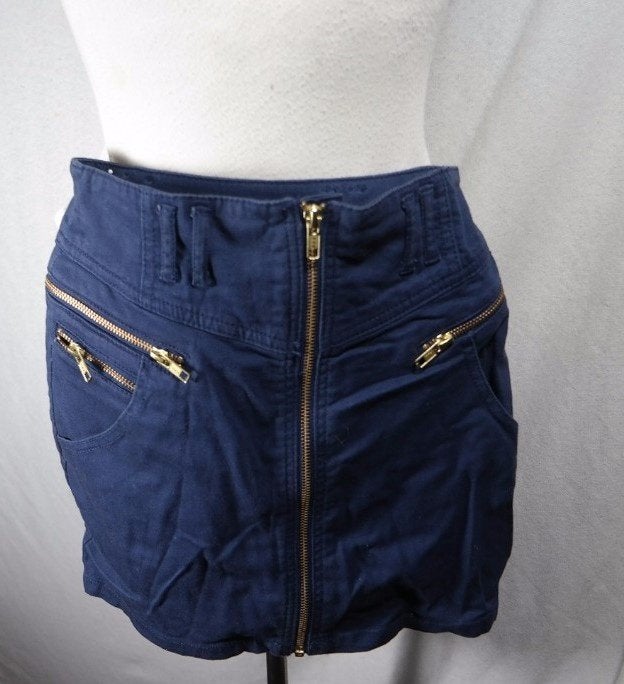 Korte blauwe rok.Mt 34.Merk Divided, Kleding | Dames, Rokken, Blauw, ., Ophalen of Verzenden, Zo goed als nieuw