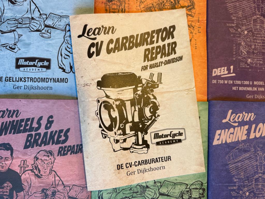 Learn CV carburetor repair, Ophalen of Verzenden, Harley-Davidson of Buell