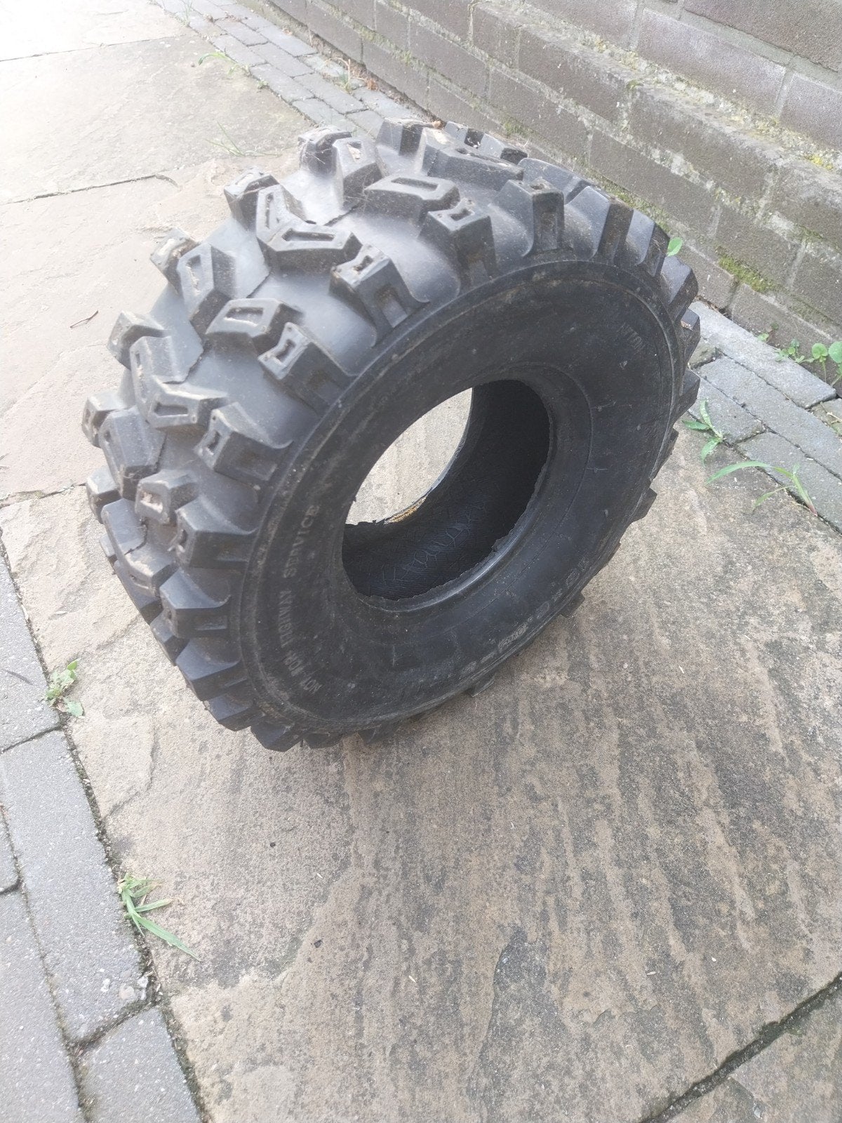 3 banden 15x6.00-6 voor terreinwagen of grasmaaier, Ophalen, Gebruikt, Overige typen