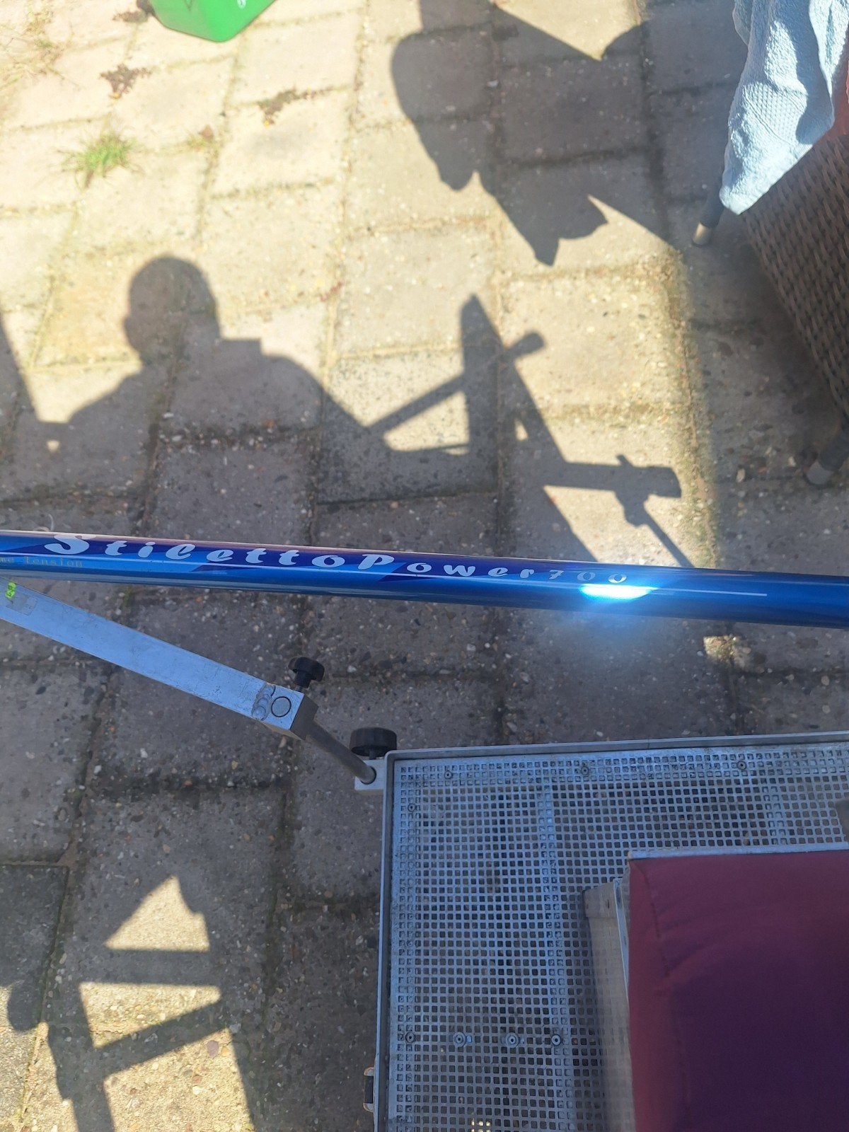 Stiletto Power 700 Vaste Hengel - Zo goed als nieuw, Watersport en Boten, Ophalen, Zo goed als nieuw, Vaste hengel