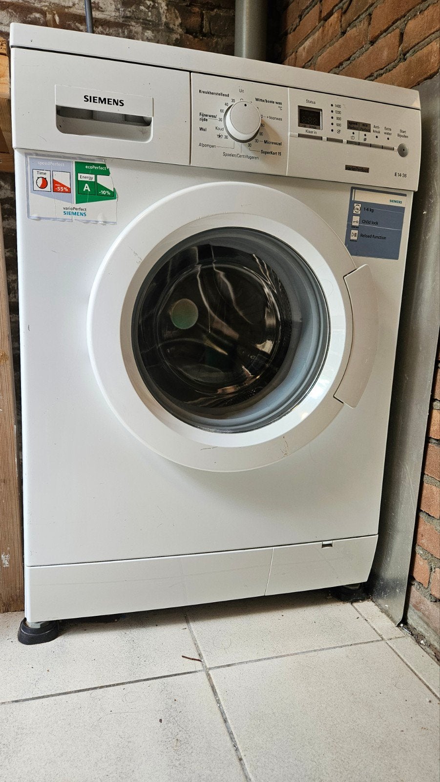 Siemens Wasmachine E14-36 - i.g.s, Witgoed en Apparatuur, Wasmachines, Ophalen of Verzenden