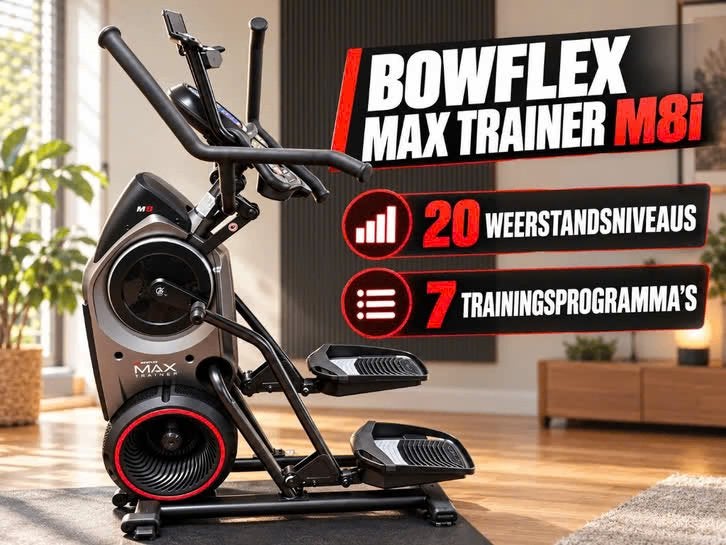 MOET WEG – Bowflex M8i Crosstrainer/Stepper, Ophalen, Zo goed als nieuw, Benen, Overige typen