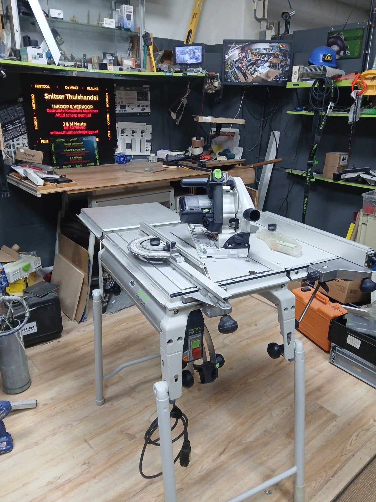 Festool Zaagtafel., Ophalen, Gebruikt, -, -