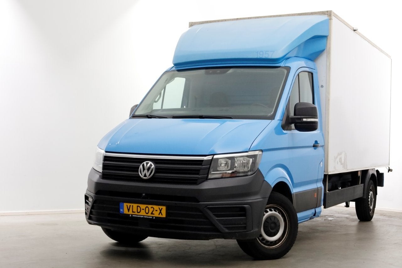 Volkswagen Crafter 35 2.0 TDI E6 Bakwagen met achterdeuren 2, Voorwielaandrijving, Dealer onderhouden, Gebruikt, Euro 6