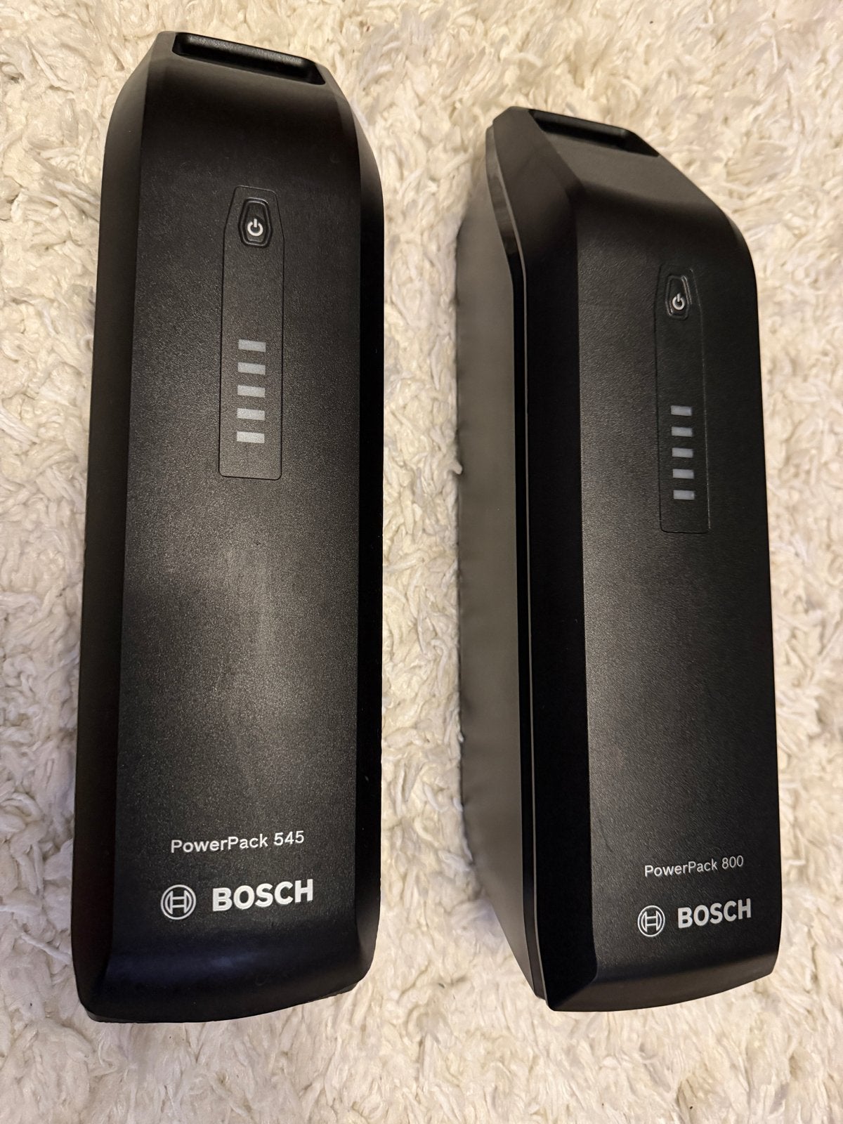 Bosch PowerPack 545 & 800 E-bike Accu's (Smart System), Fietsen en Brommers, Zo goed als nieuw