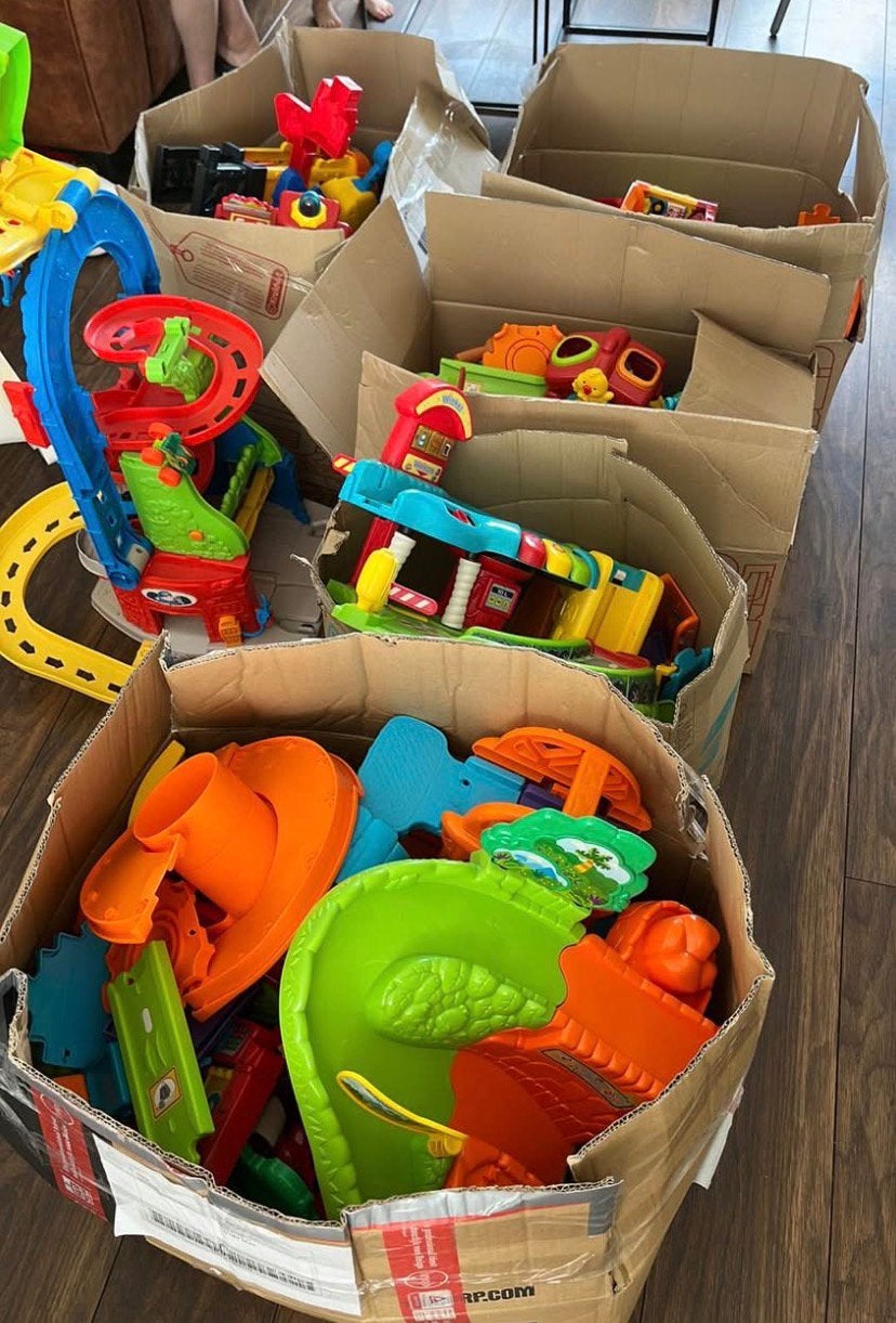 Heel veel Vtech Toet Toet auto & meer., Kinderen en Baby's, Ophalen, Zo goed als nieuw, 2 tot 4 jaar