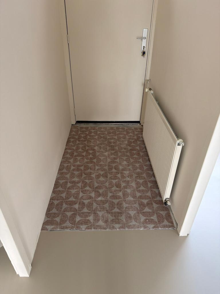 Uitloop mat met hip patroon NIEUW, Minder dan 50 cm, Gebruikt, 50 tot 100 cm, Beige