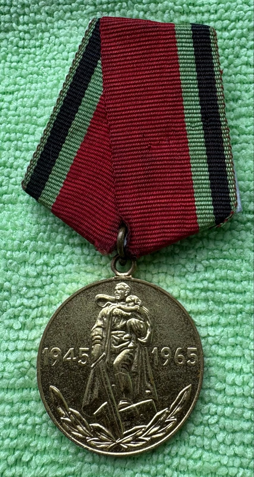 Sovjet Medaille 20 Jaar Overwinning Grote Vaderlandse Oorlog, Postzegels en Munten, Penningen en Medailles, Ophalen of Verzenden