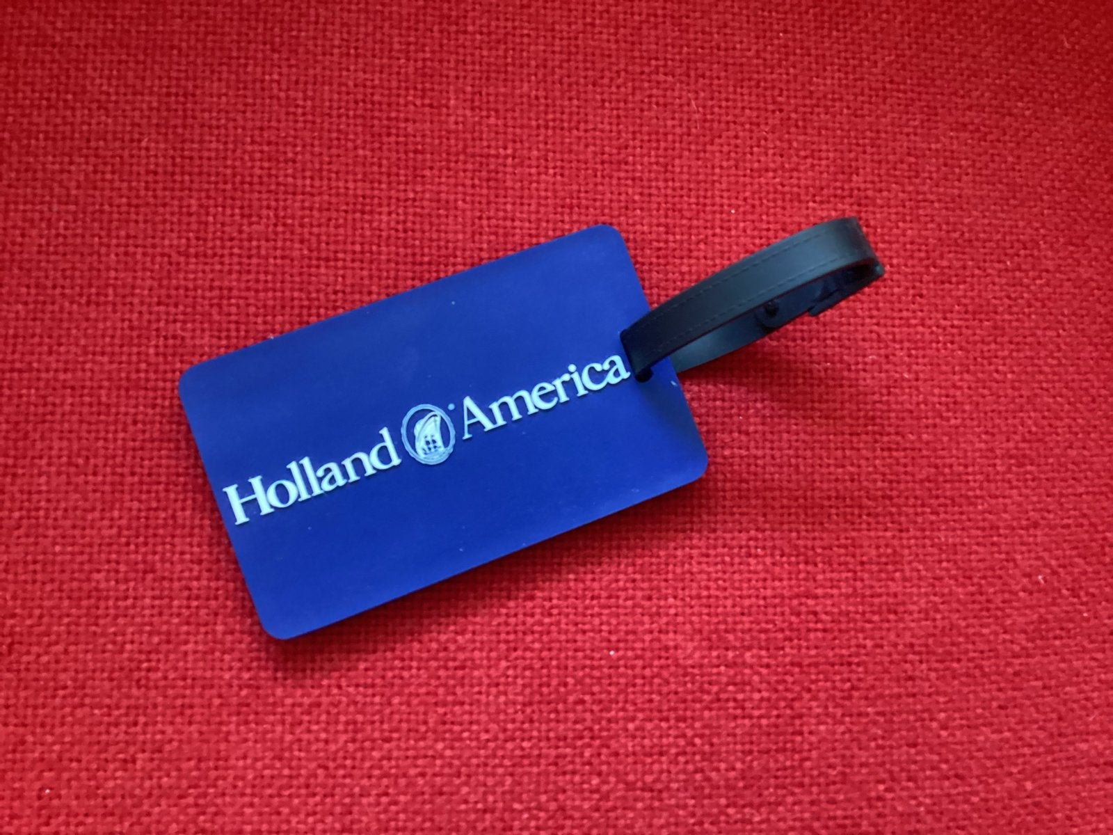 Bagagelabel Holland America - met logo, Ophalen of Verzenden, Nieuw