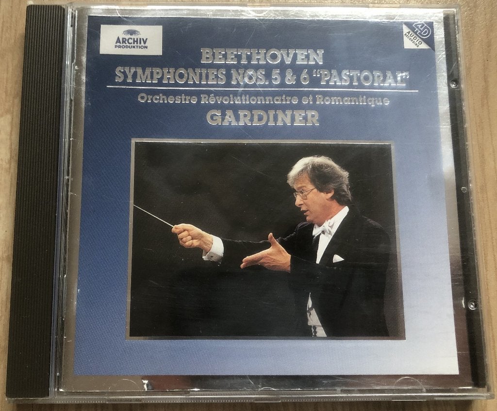 BEETHOVEN - SYMPHONIES 5&6 - GARDINER, Ophalen of Verzenden, Zo goed als nieuw, Classicisme, Orkest of Ballet