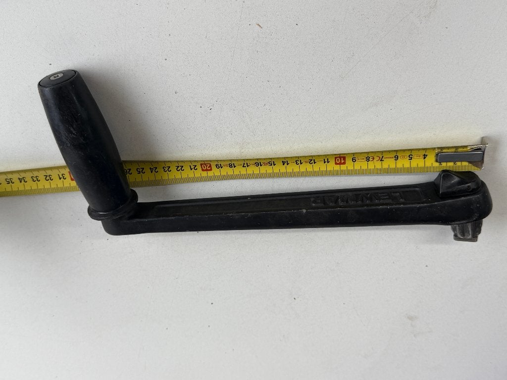 Lewmar lierhendel met gelagerd handvat 28 cm, Watersport en Boten, Ophalen of Verzenden, Gebruikt, Overige typen