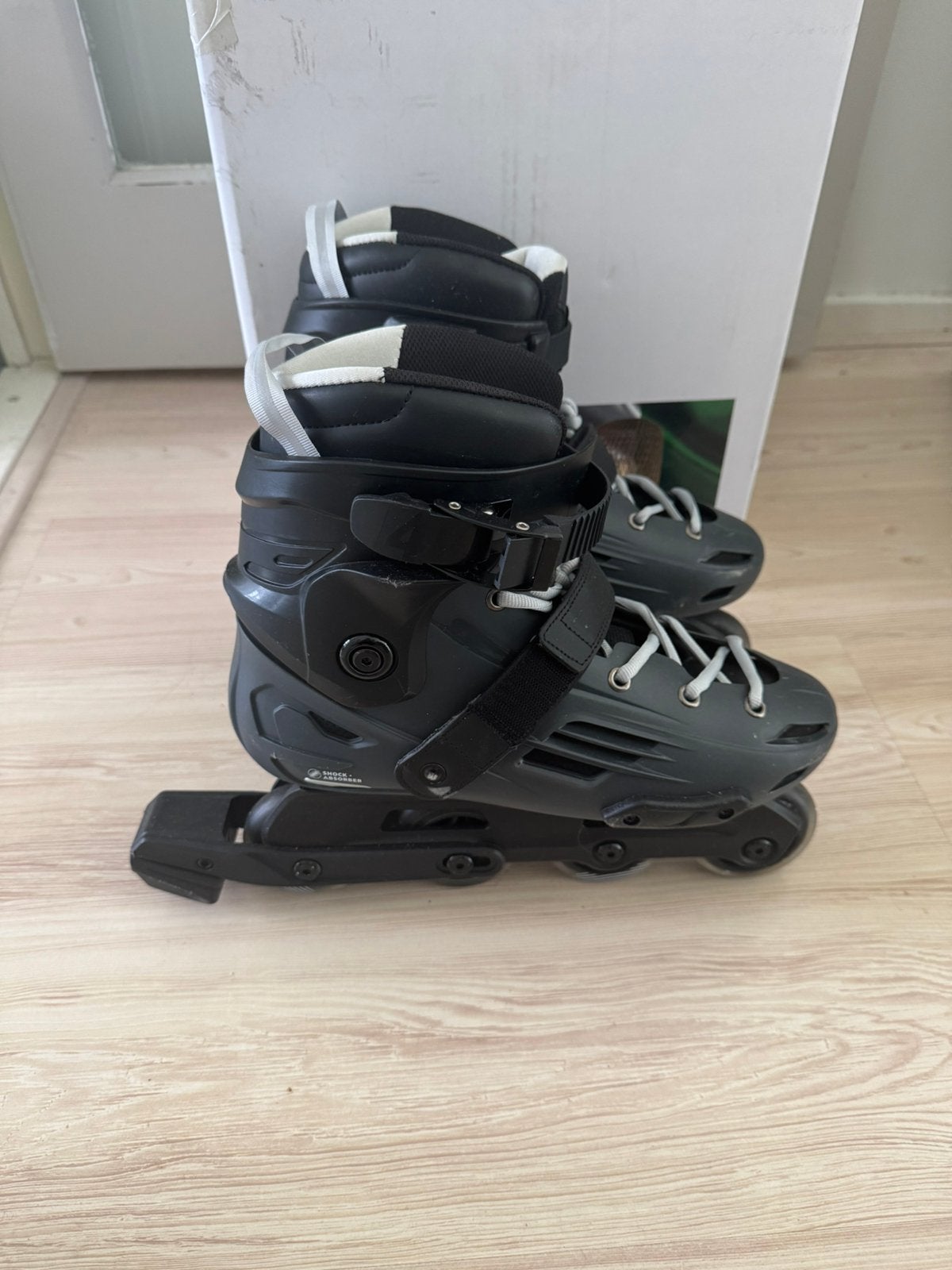 Oxelo Skates MF 140 harde shell grijs maat 43/44, Ophalen of Verzenden, Nieuw