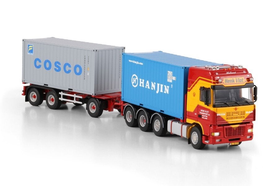 WSI  DAF 95 XF SSC RIGED CONTAINER  TRUCK   HENK VLOT, Ophalen of Verzenden, Nieuw, Bus of Vrachtwagen, Wsi