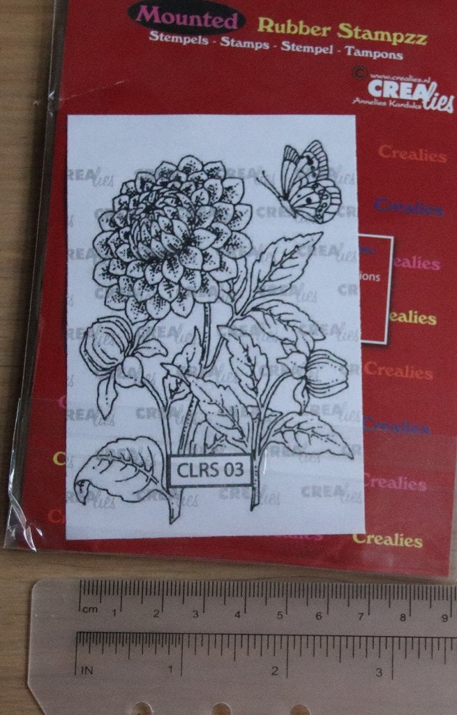 Stempel Dahlia, Hobby en Vrije tijd, Stempelen, Ophalen of Verzenden, Nieuw, Unmounted stempel