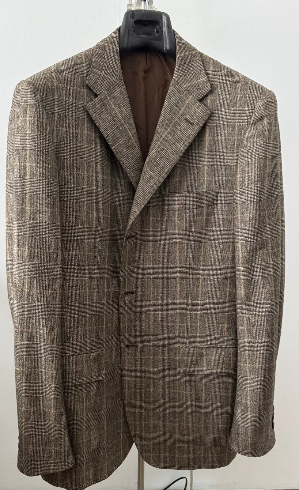 Kiton jacket size 52 drop 8 cashmere, Ophalen of Verzenden, Zo goed als nieuw, Maat 52/54 (L), Bruin