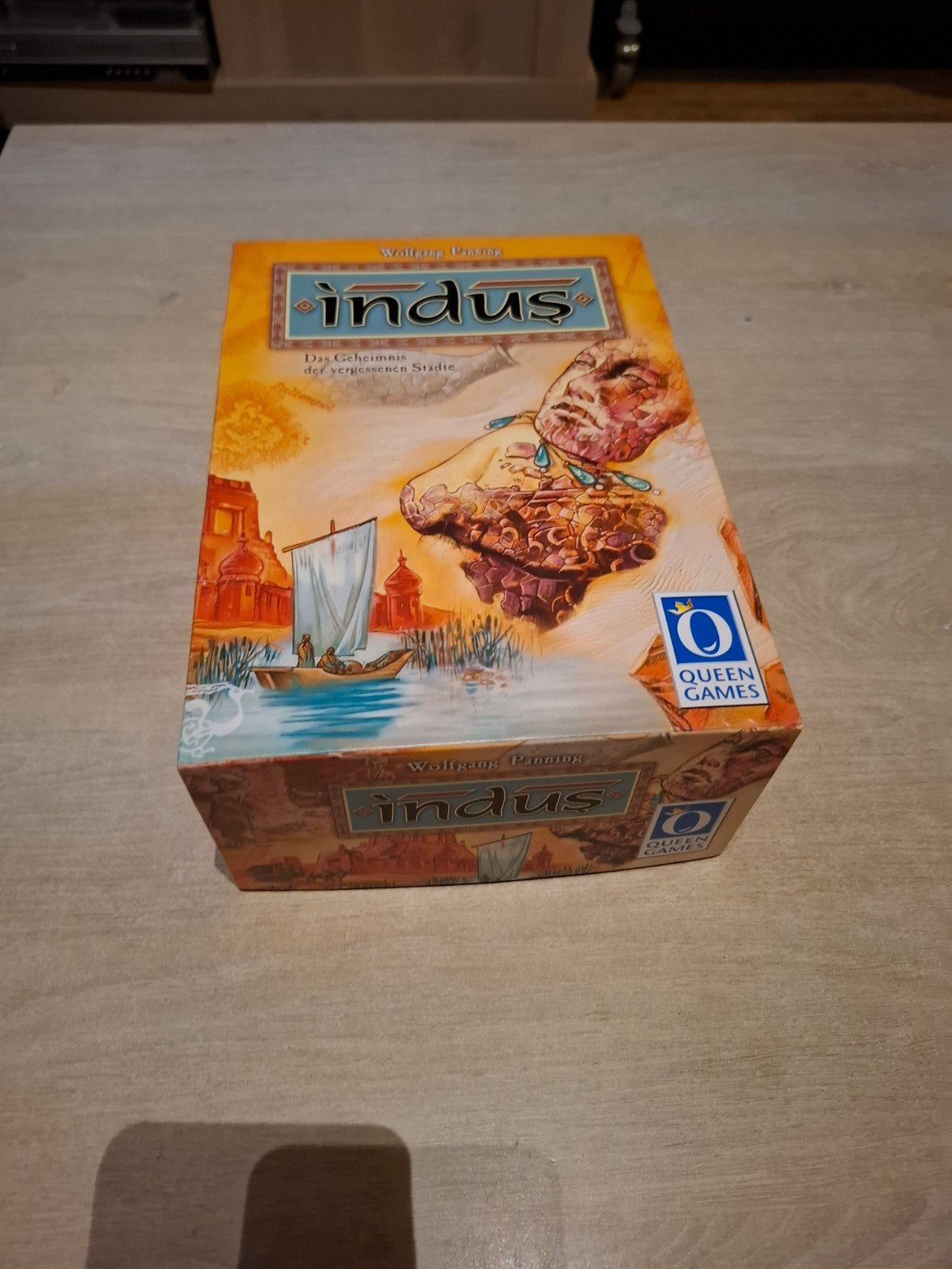 Indus bordspel - Het geheime van de vergeten stad🇩🇪 duits, Hobby en Vrije tijd, Gezelschapsspellen | Bordspellen, Ophalen of Verzenden