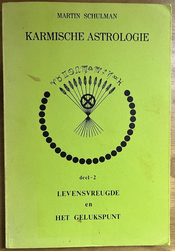Karmische Astrologie; deel 2 - Martin Schulman, Boeken, Gelezen, Achtergrond en Informatie, Astrologie, Ophalen of Verzenden
