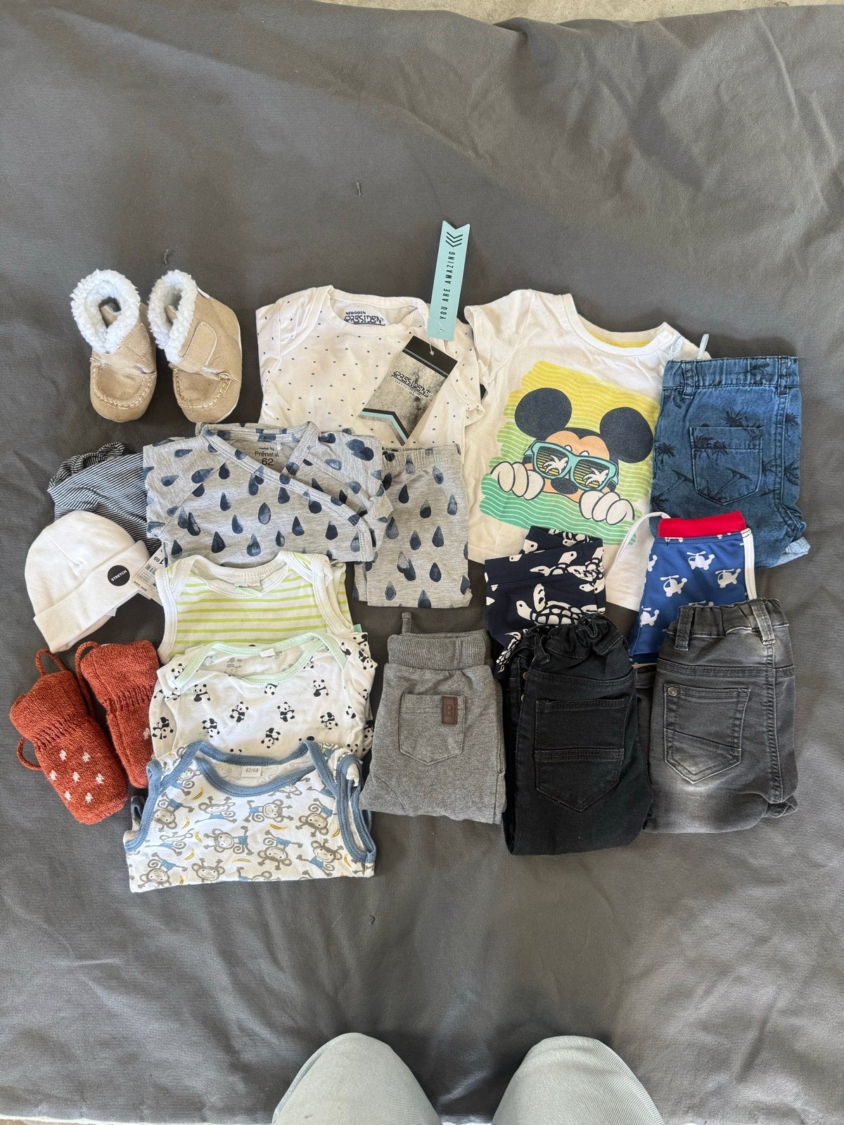 Babykleding pakket maat 62/68 - Jongen, Kinderen en Baby's, Babykleding | Maat 68, Ophalen of Verzenden, Gebruikt, Jongetje, Setje