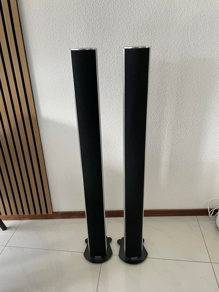 Piega S4 luidsprekers - Slank design, Ophalen, Gebruikt, Front, Rear of Stereo speakers, Overige merken