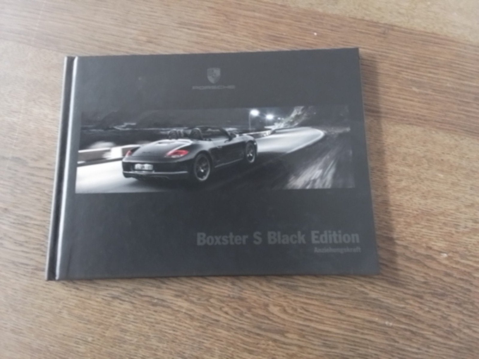 Folder Porsche Boxster S Black Edition 2010, Ophalen of Verzenden, Zo goed als nieuw, Porsche