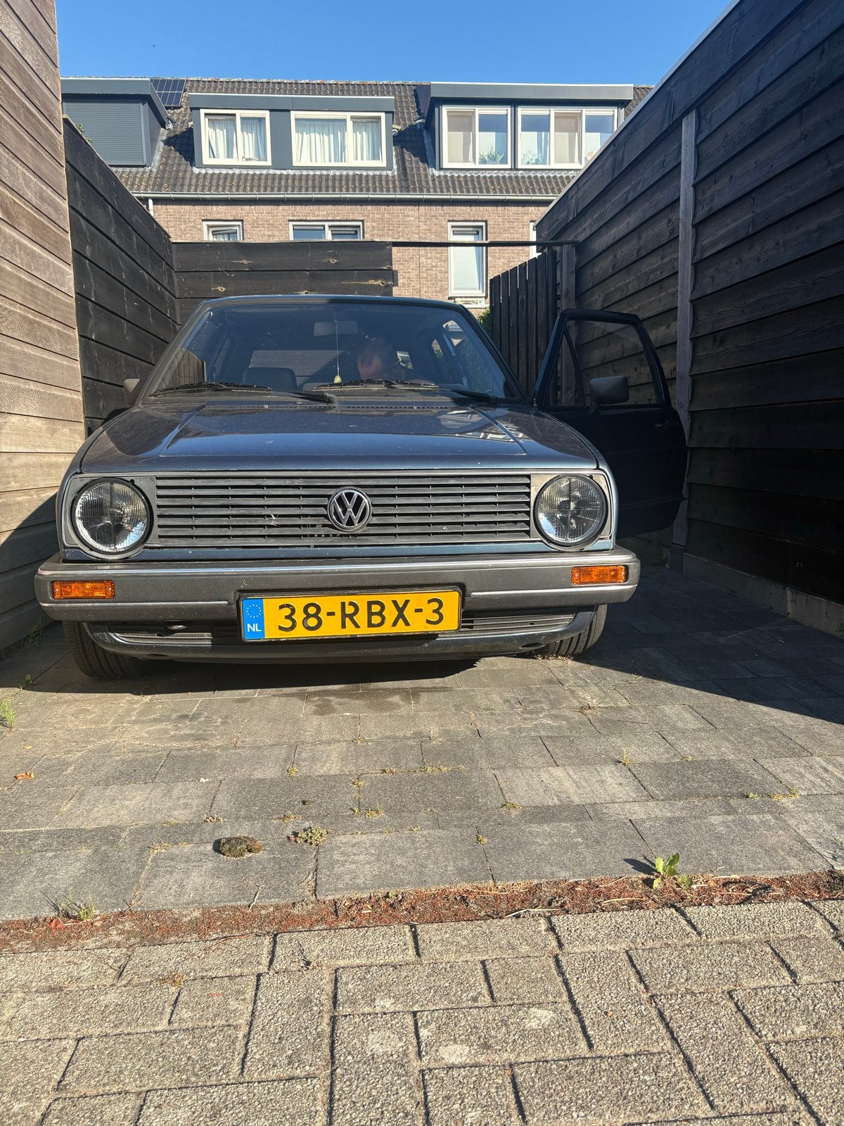 Volkswagen Golf 1.3 CL 40KW 1986 Blauw, Voorwielaandrijving, 410 kg, 54 pk, 4 cilinders