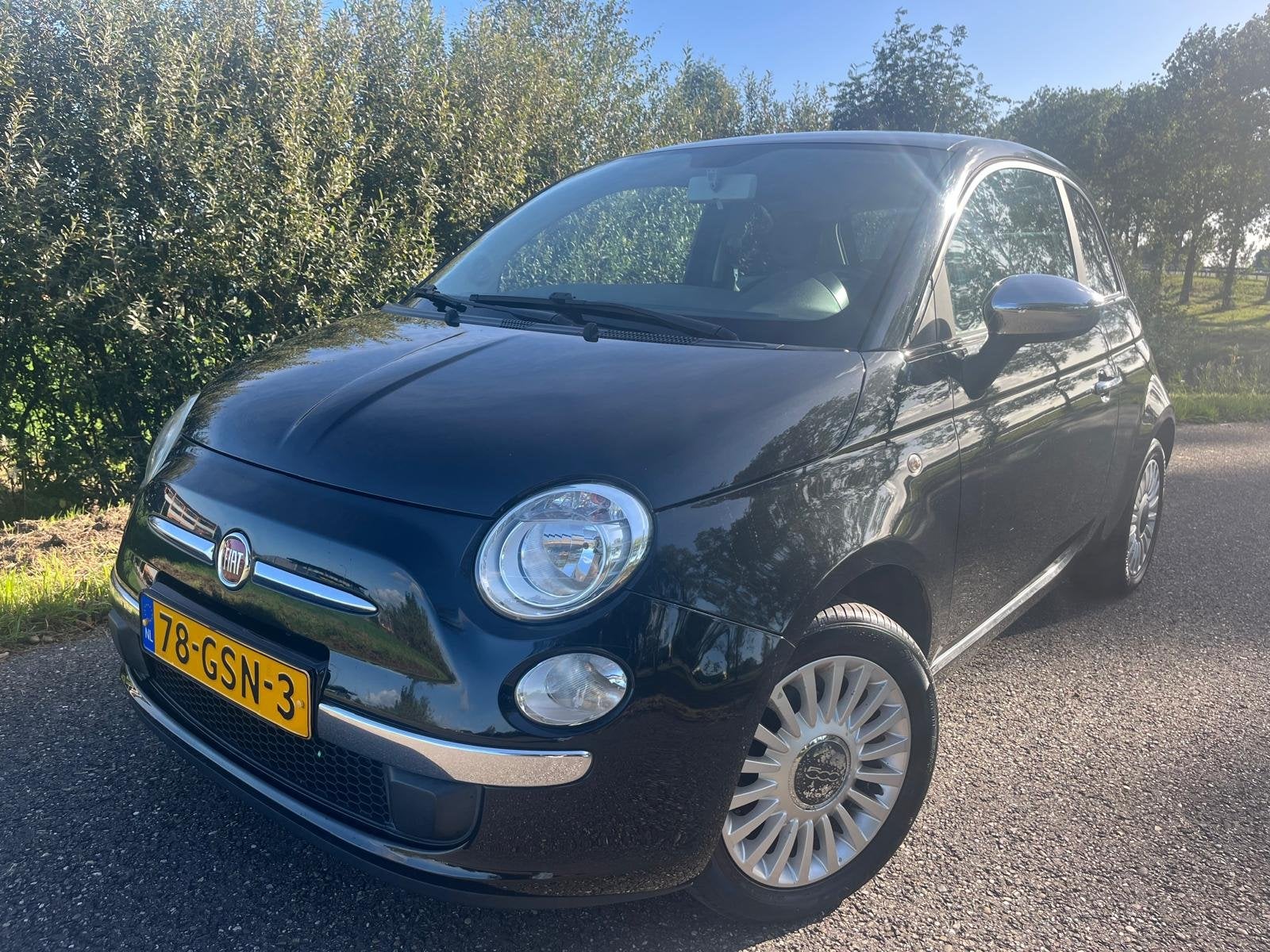 Fiat 500 1.2 Sport | Airco | Lederen bekleding | Nieuwe apk, Auto's, Voorwielaandrijving, Gebruikt, 1242 cc, 4 cilinders