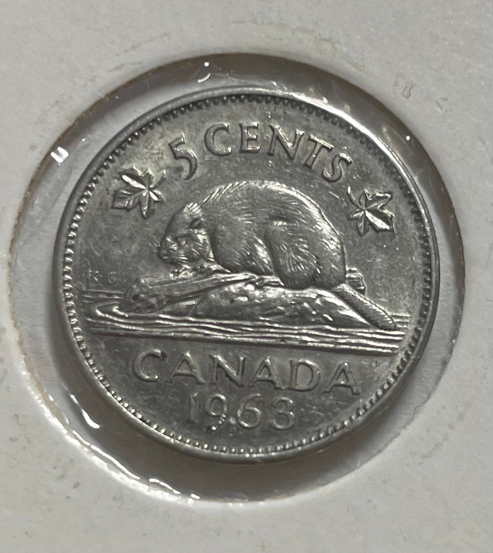 5 cent Canada 1963, Ophalen of Verzenden