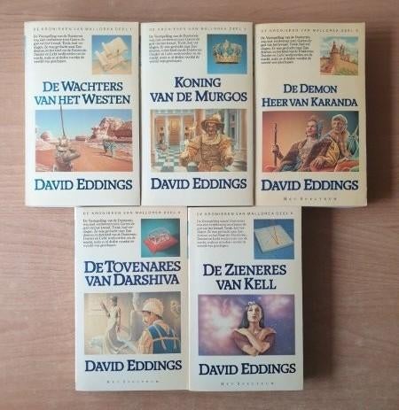 David Eddings - De Kronieken van Mallorea (SC), Boeken, Fantasy, Gelezen, Ophalen of Verzenden