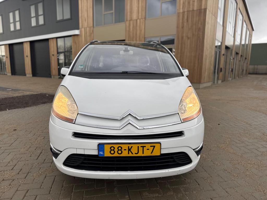 Citroen Grand C4 Picasso 1.6 VTi Business 7p. (bj 2009) NAVI, Auto's, Voorwielaandrijving, Stof, Gebruikt, Zwart