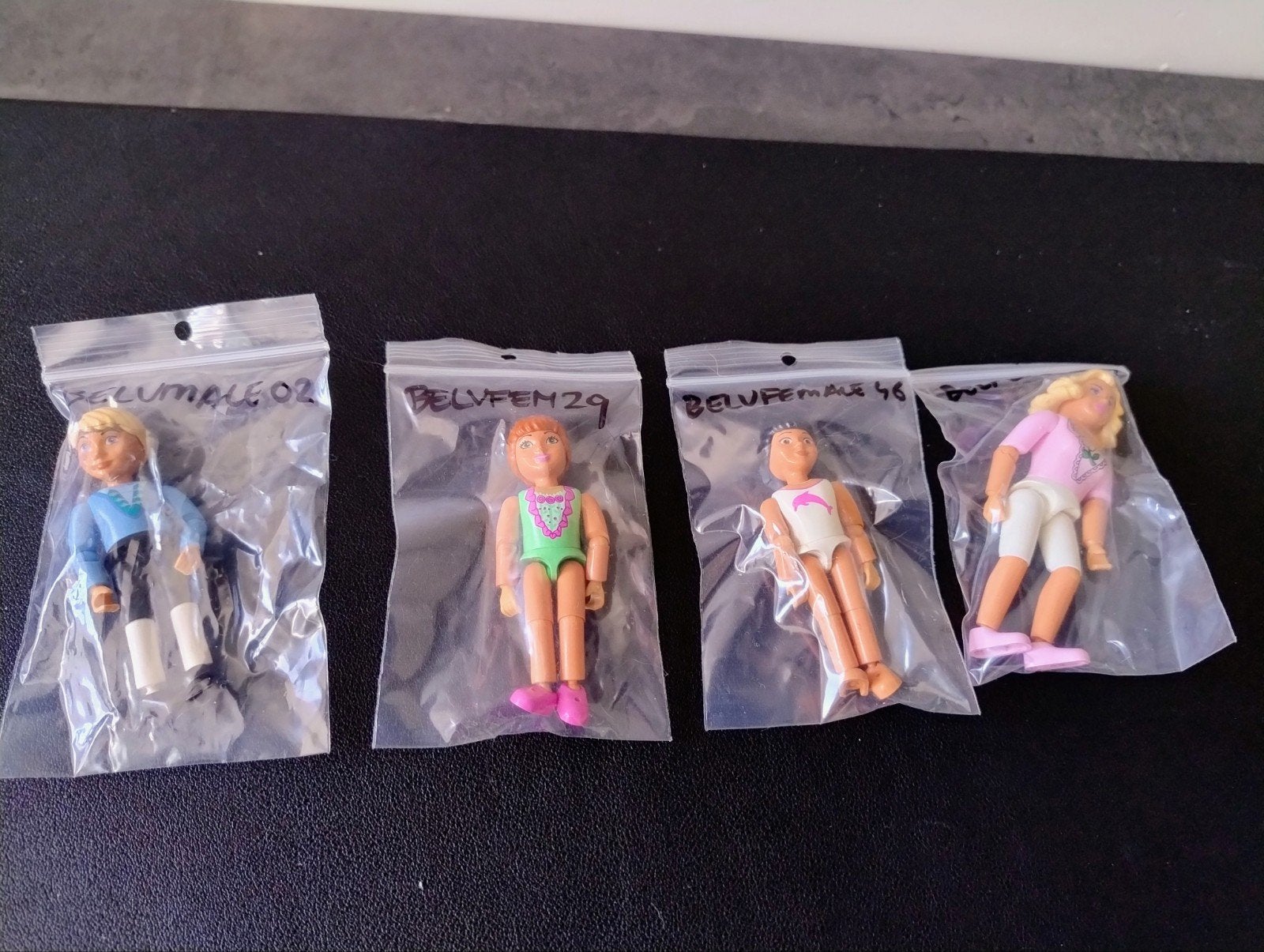 Lego Belville minifiguren (4 stuks), Overige thema's, Lego, Ophalen of Verzenden, Zo goed als nieuw