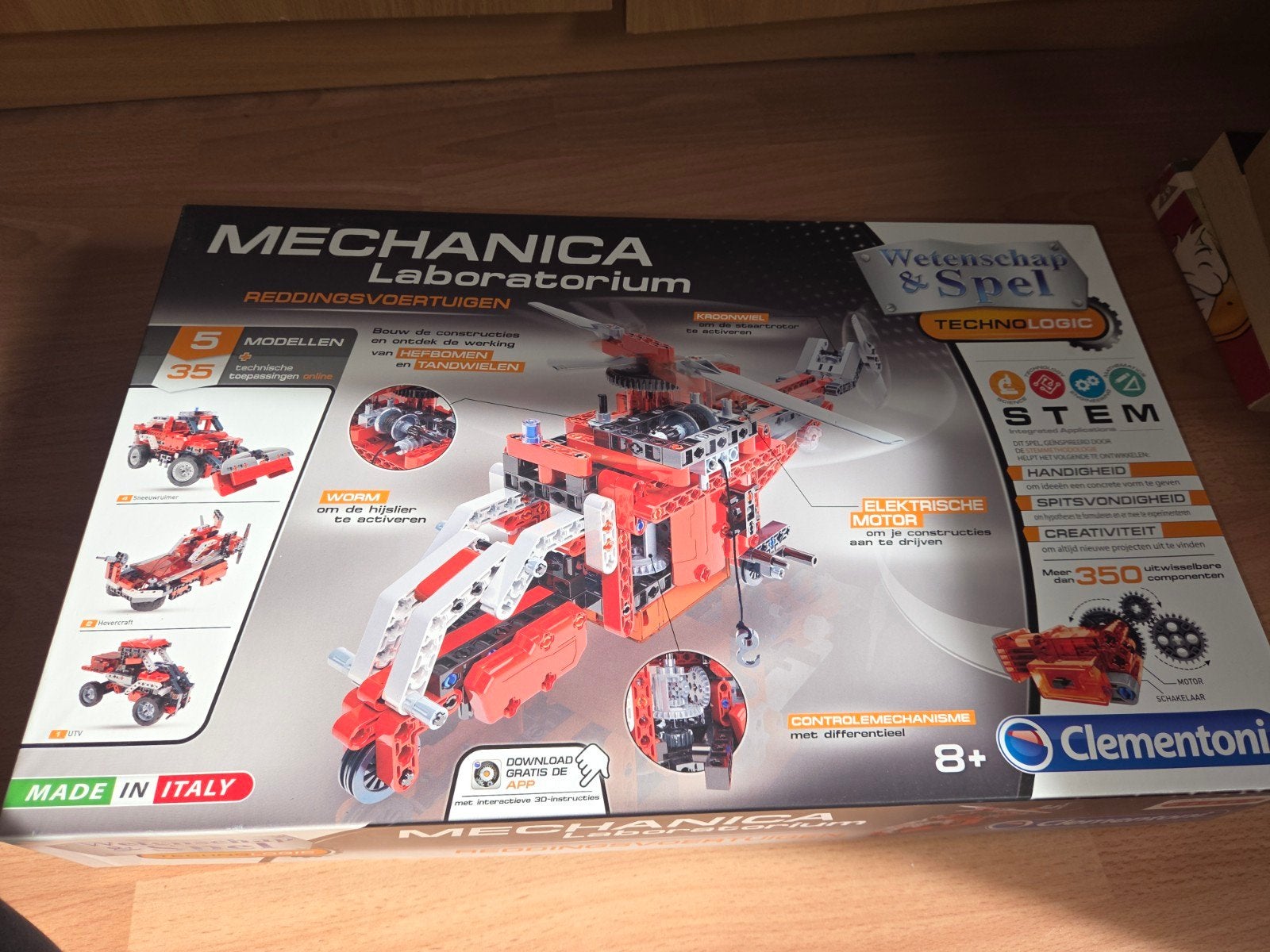 Nieuw Clementoni Mechanica Laboratorium bouwset, Ophalen of Verzenden, Nieuw